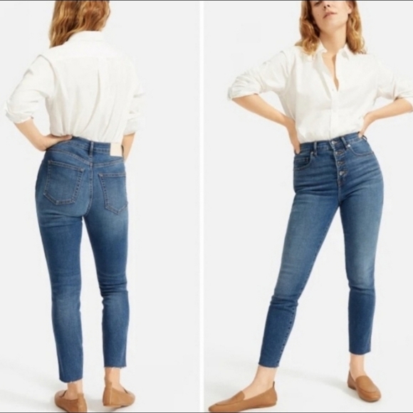 Everlane Denim - Everlane High Rise Vintage Skinny Jean 30 Ankle